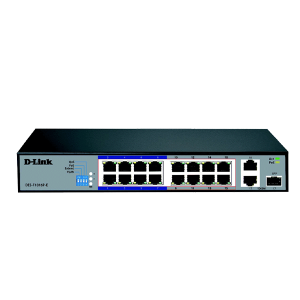16-Port 10-100 Long Range PoE+ Surveillance Switch