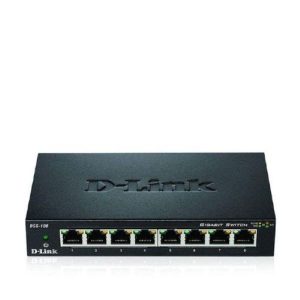 Dlink 8-Port Gigabit Desktop Switch DGS-108 Black 1