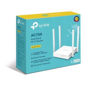 TP link AC 750 Dual Band Router Archer C24 1