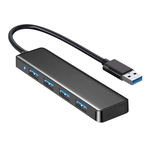 4 Port USB 3.0 Hub Splitter Multi Adapter 5Gbps High Speed PC Desktop Laptop