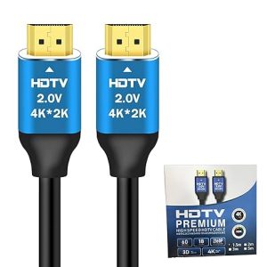 4K HDMI to HDMI High Quality Gold Plated Premium HDTV 1.5
