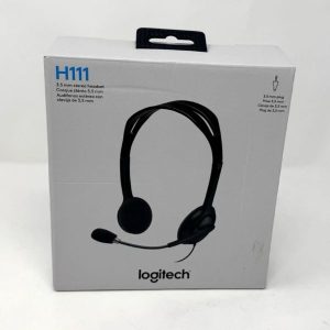 Logitech H111 Black On the Ear Stereo Headset