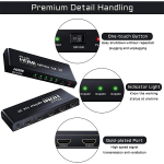 1x4 HDMI Splitter 4K HDMI Splitter 4
