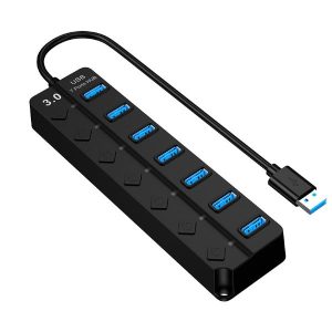 7 In 1 Usb C Hub Type C Charging Adapter Card