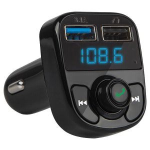 Bluetooth Car FM Transmitter 3.1A USBx2 4