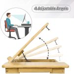 Marrone Bamboo Bed Tray Laptop Desk 4