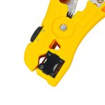 Electronic Spices HT-352 Universal Wire Stripper - Cutter for Flat or Round UTP CAT5 CAT6 Coax Cable Stripping Tool 5
