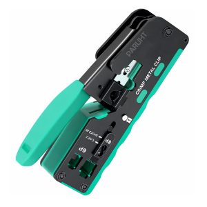 Multifunctional Crimping Tool Wire Stripper Carbon Steel for Cat5, Cat7, RJ11 RJ12 RJ45 7
