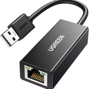 UGREEN Ethernet Adapter USB 2.0 to 10 100 Network RJ45 LAN Wired Adapter
